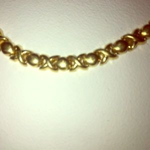 XO gold bracelet